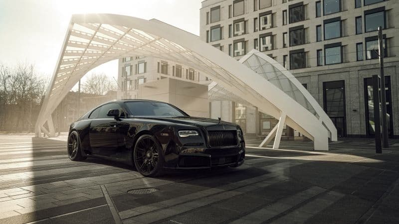 Spofec Rolls-Royce Wraith Black Badge Overdose 2021 Wallpaper
