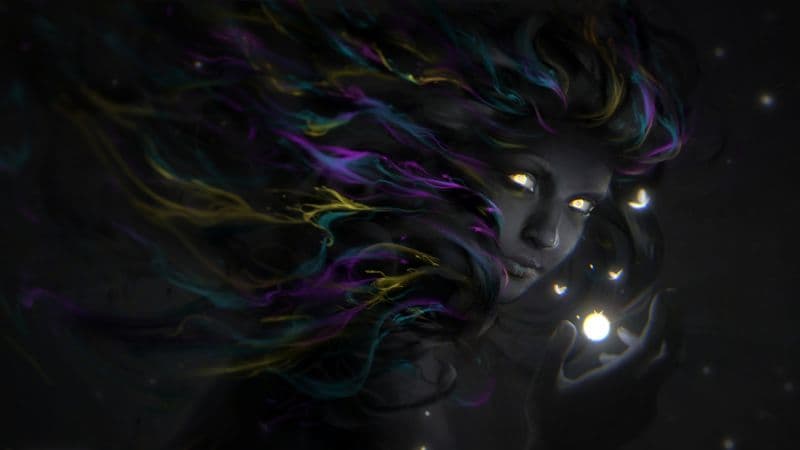 Mystic Girl Wallpaper