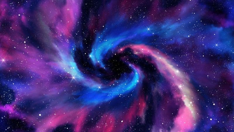 Spiral galaxy Milky Way Wallpaper