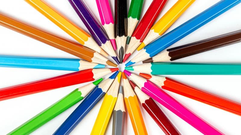 Pencils Colorful Wallpaper
