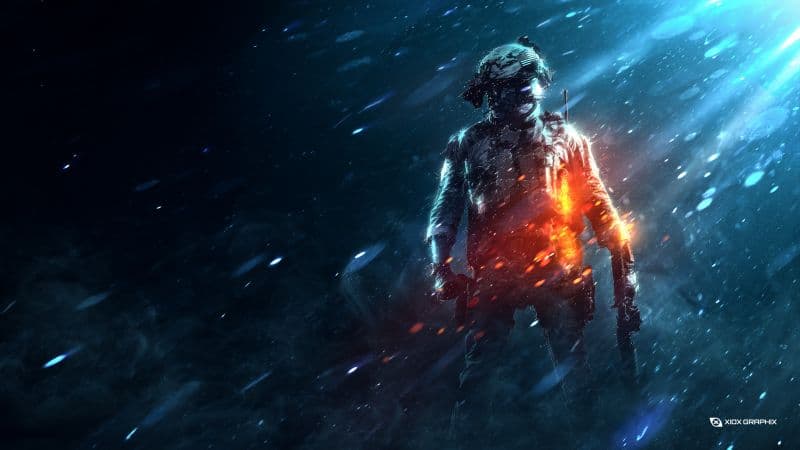 Battlefield Soldier Wallpaper