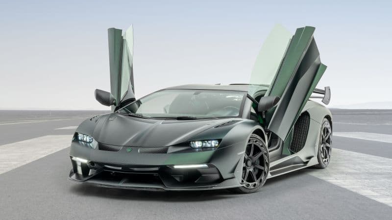 Mansory Cabrera Lamborghini Aventador SVJ Wallpaper