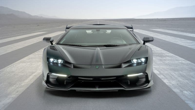 Lamborghini Aventador SVJ Mansory Cabrera Wallpaper