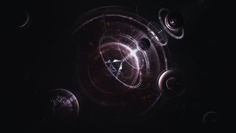 Vortex Black hole Wallpaper