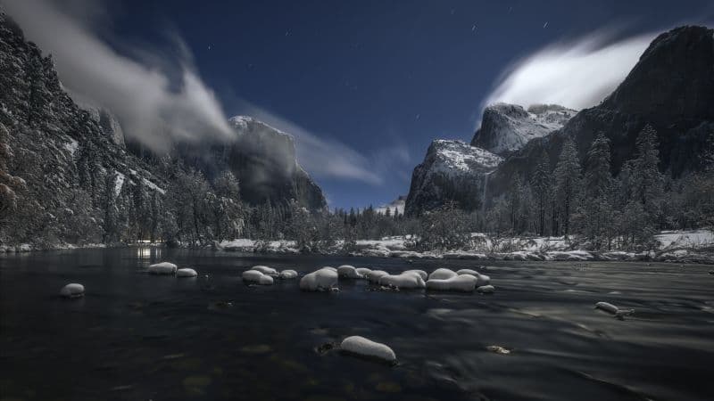 Yosemite National Park Landscape Wallpaper