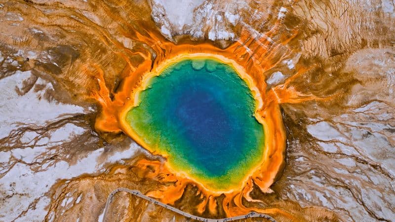 Yellowstone Caldera Yellowstone National Park Wallpaper