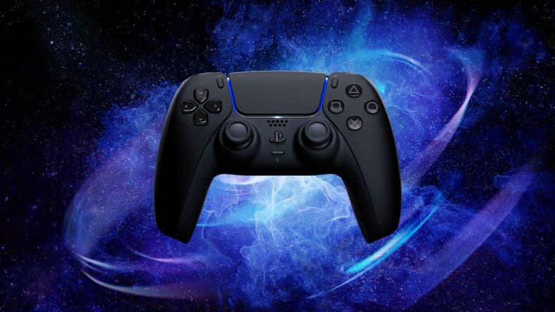 Sony PS5 DualSense Wireless Controller Midnight Black Wallpaper