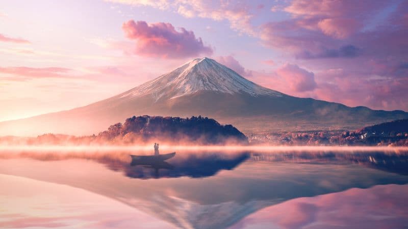 Mount Fuji Volcano Wallpaper