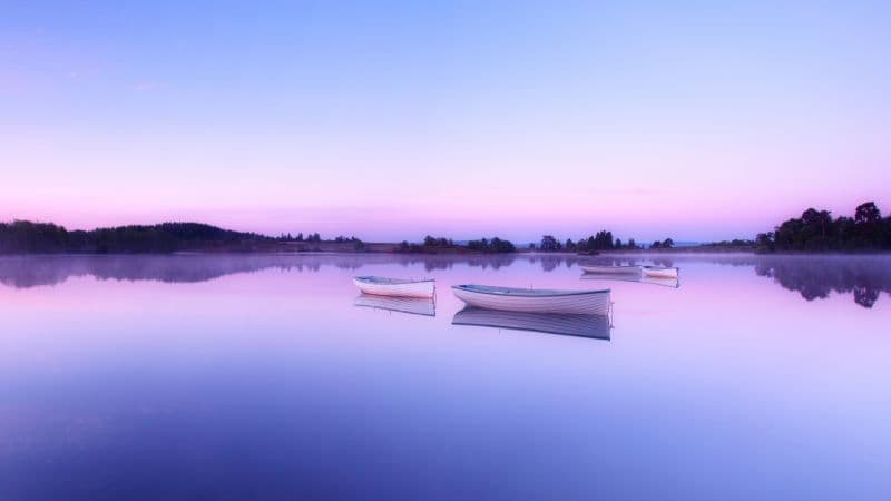 Loch Rusky Scotland Wallpaper