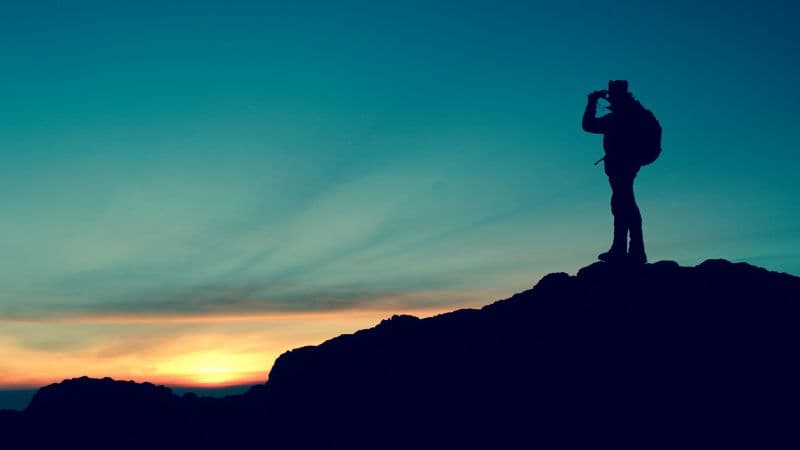 Climber Hiker Wallpaper