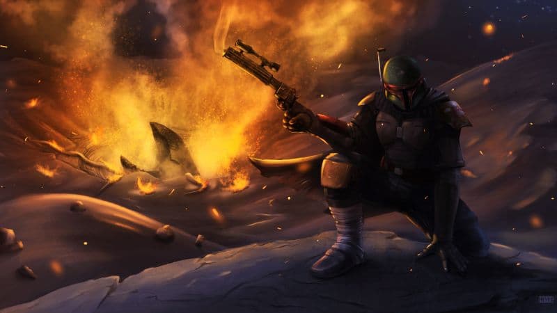 Boba Fett Bounty hunter Wallpaper