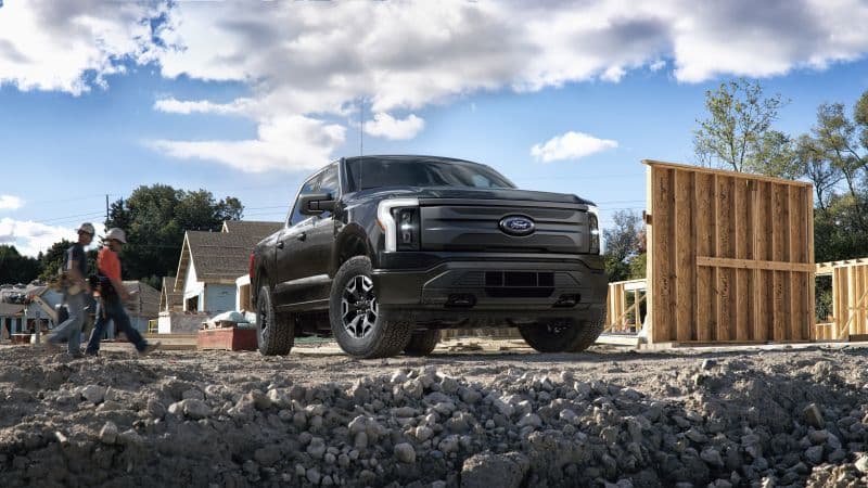 Ford F-150 Lightning Pro Electric trucks Wallpaper