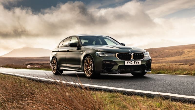 BMW M5 CS High Performance Sedan Wallpaper