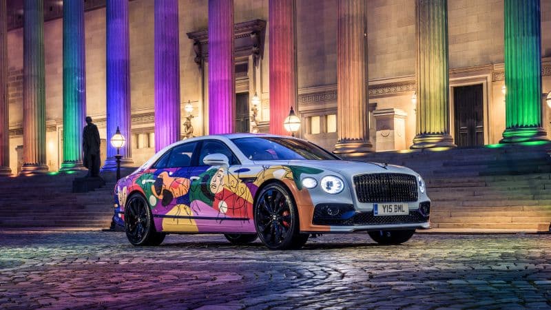 Bentley Flying Spur Unifying Spur Art Car Wallpaper