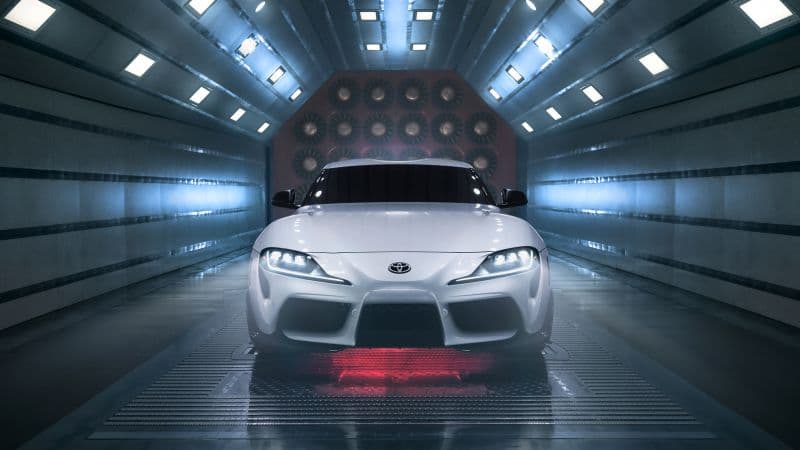 Toyota GR Supra A91-CF Edition Carbon Fiber Wallpaper