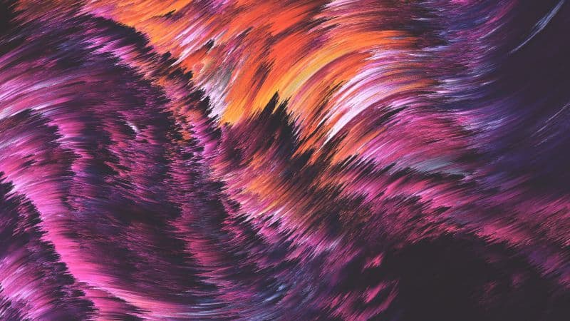 Pixels Glitch art Wallpaper