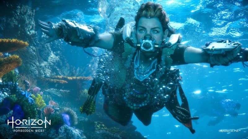 Horizon Forbidden West Underwater Wallpaper