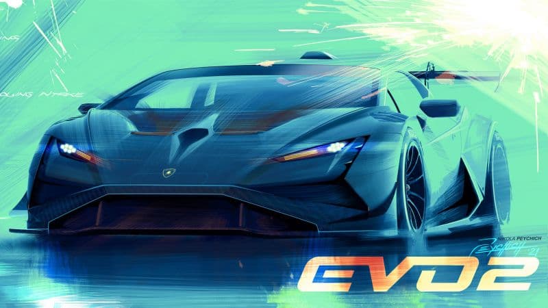Lamborghini Huracán Super Trofeo EVO2 Concept Wallpaper