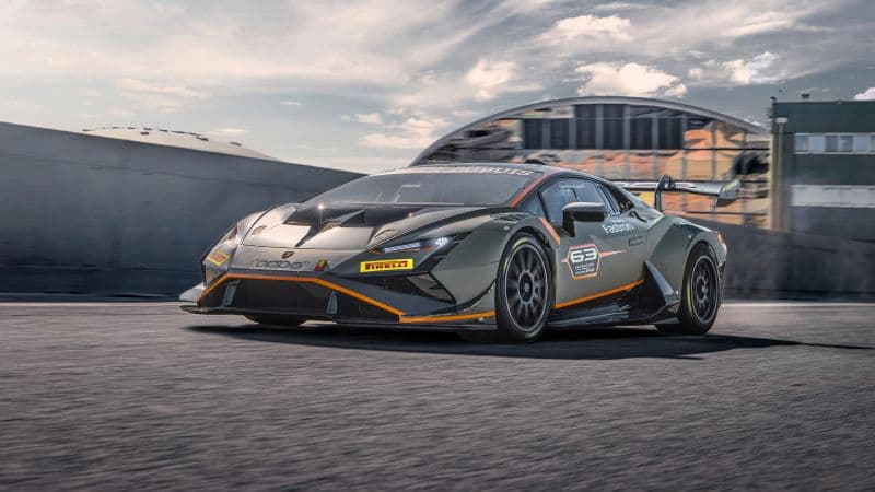 Lamborghini Huracán Super Trofeo EVO2 2022 Wallpaper