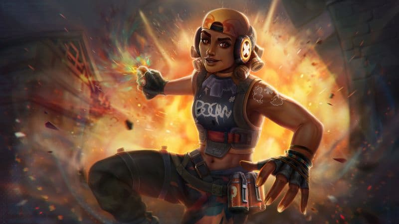 Raze Artwork Wallpaper