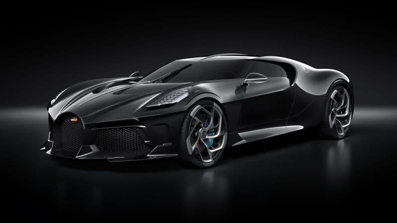 Bugatti La Voiture Noire 5K Wallpaper