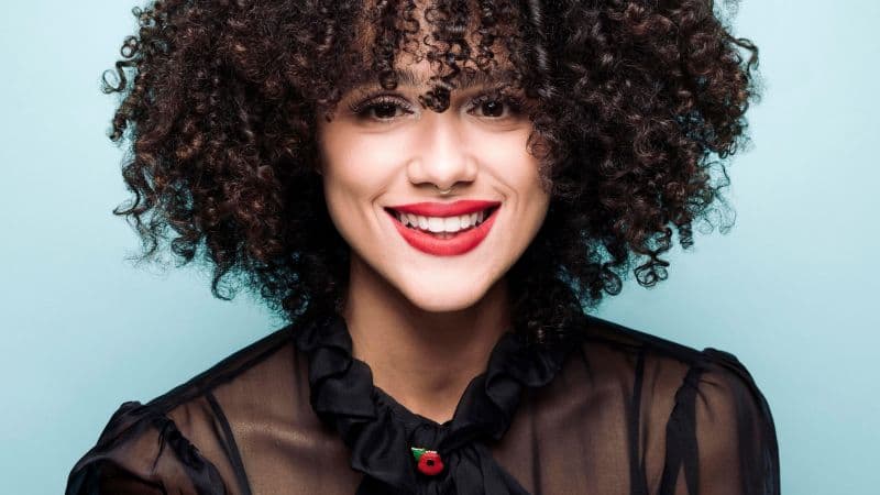 Actress Nathalie Emmanuel Portrait iPhone Wallpaper
