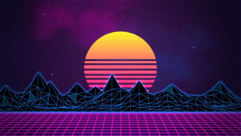 Retrowave Synthwave Wallpaper