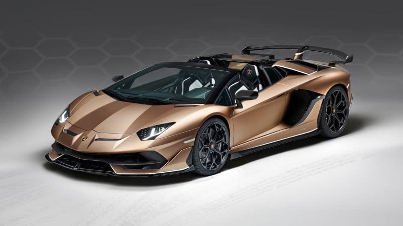 Lamborghini Aventador SVJ Roadster Bronzo Zenas Wallpaper