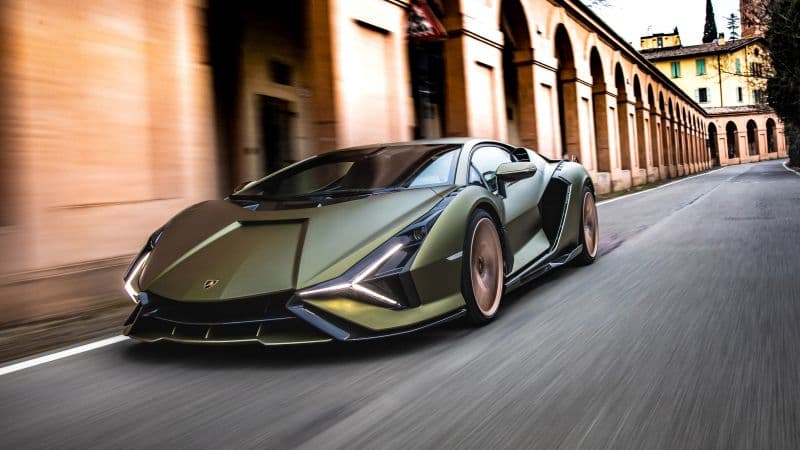 Lamborghini Sián FKP 37 Performance car Wallpaper