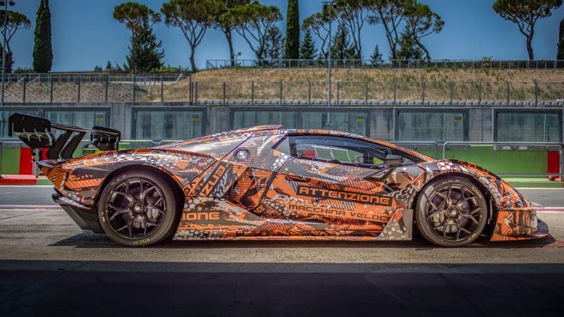 Lamborghini Essenza SCV12 Art Car Wallpaper