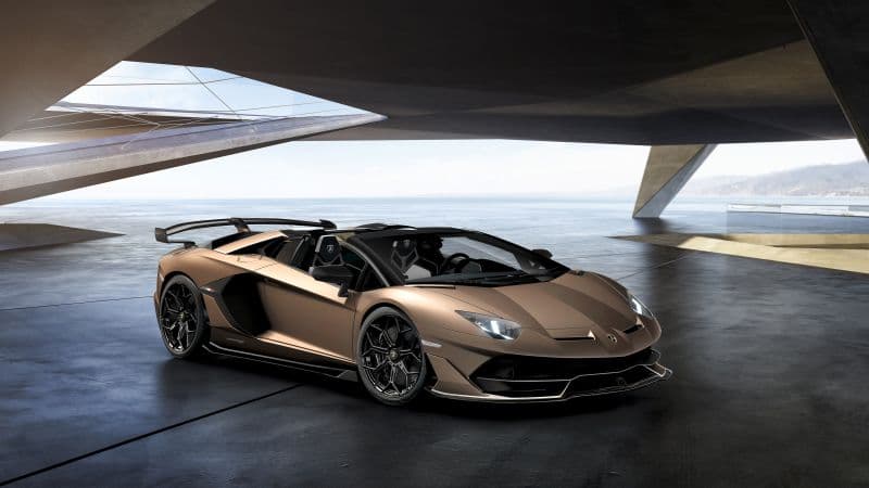 Lamborghini Aventador SVJ Roadster 5K Wallpaper