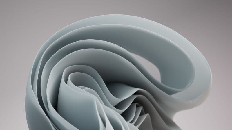 Windows 11 Grey Stock Wallpaper