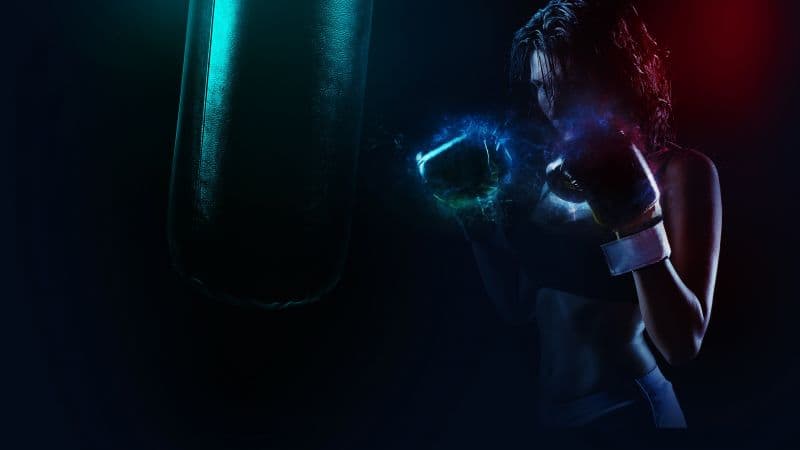 Boxer Woman Wallpaper