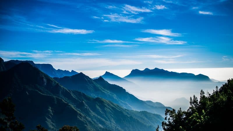 Mountain range Hills Wallpaper