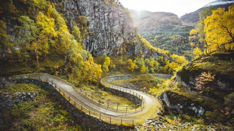 Filefjell Kongevegen Norway Wallpaper