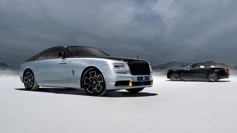 Rolls-Royce Dawn Black Badge Landspeed Collection Wallpaper
