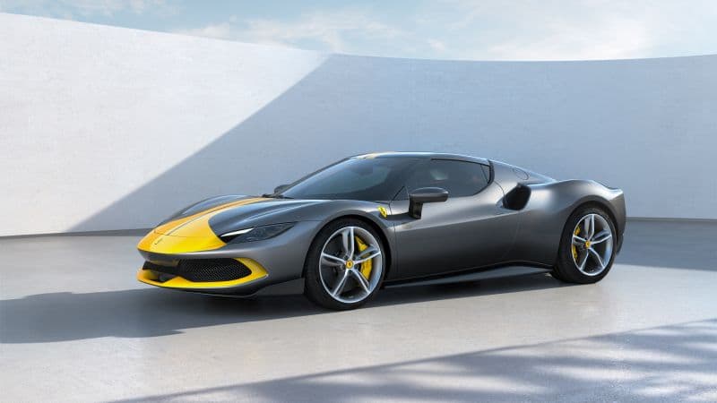 Ferrari 296 GTB Assetto Fiorano Hybrid sports car Wallpaper
