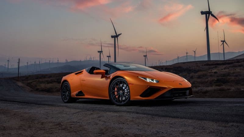 Lamborghini Huracan EVO RWD Spyder Wallpaper