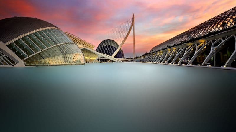 City of Arts and Sciences 5K Wallpaper