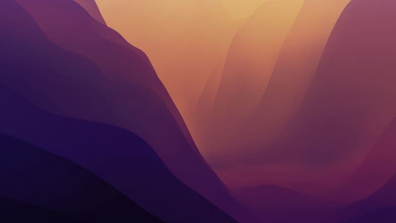 macOS Monterey Gradient background Wallpaper