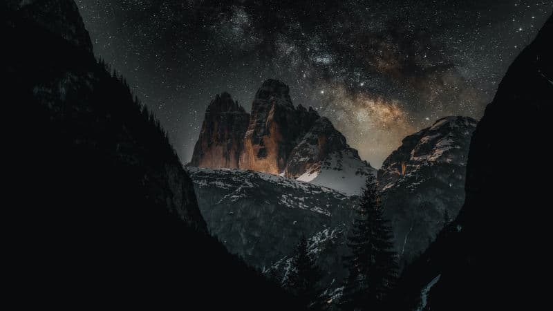 Three peaks of Lavaredo Dolomites Wallpaper
