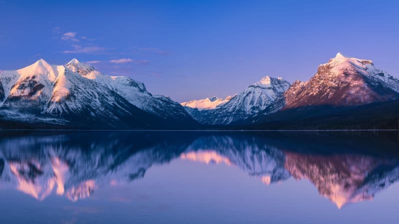 McDonald Lake Glacier National Park Wallpaper