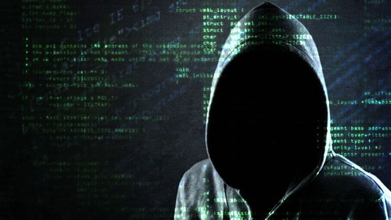 Hooded Man Shadow Figure Wallpaper