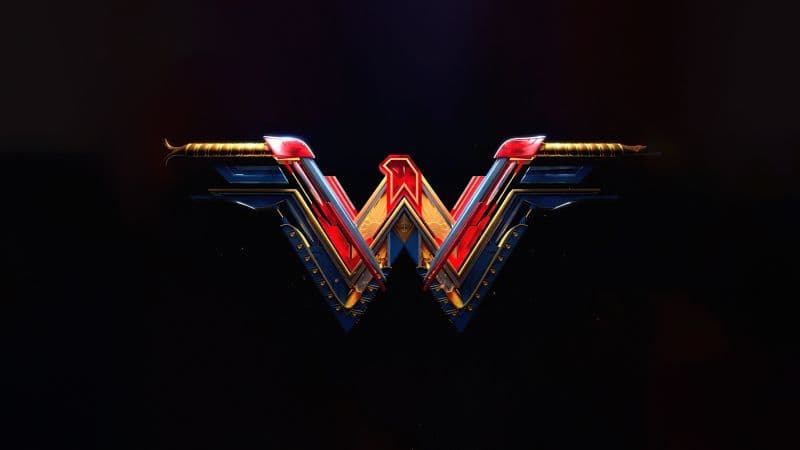 Wonder Woman Black background Wallpaper