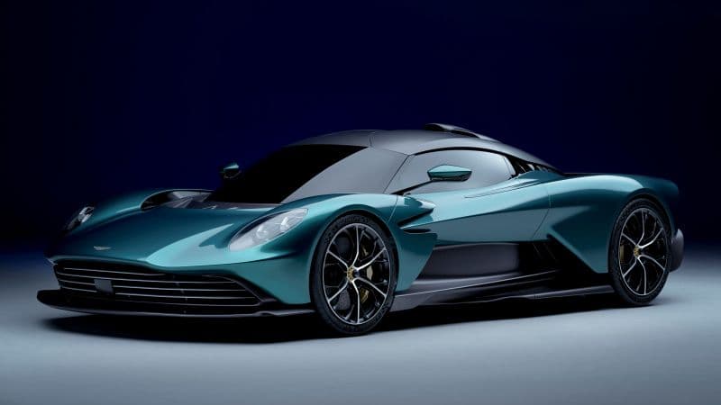 Aston Martin Valhalla 8K Wallpaper