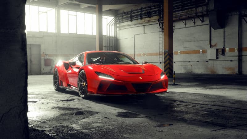 Novitec Ferrari F8 Tributo N-Largo 5K Wallpaper