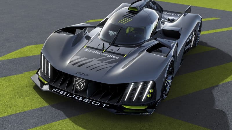 Peugeot 9X8 Hypercars Wallpaper