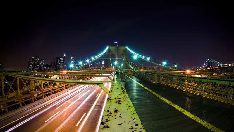 Brooklyn Bridge Cityscape Wallpaper