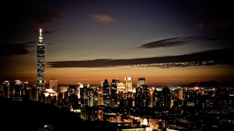 Taipei 101 Cityscape Wallpaper