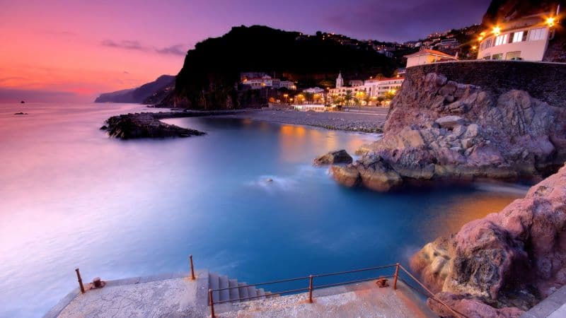 Ponta do Sol Cityscape Wallpaper